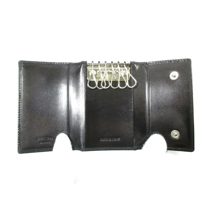 楽天市場】【中古】 プラダ 6連キーケース メンズ レディース レザー  