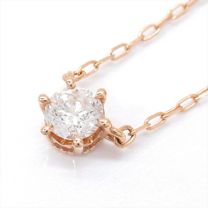 楽天市場】【中古】 ジュエリー EAU DOUCE4℃ ダイヤモンド ネックレス 