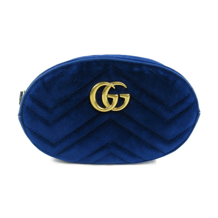 楽天市場】【中古】 グッチ GGマーモントキルティング ウエスト 