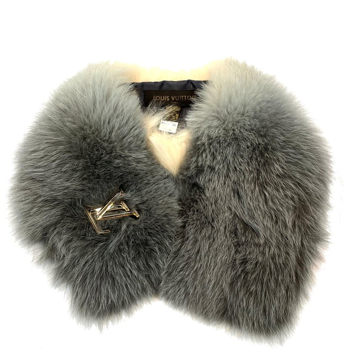 楽天市場】【中古】 ルイヴィトン マフラー レディース シルク FOX  