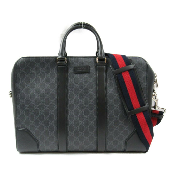 楽天市場】【中古】 グッチ GGスプリーム ブリーフケース ビジネス 