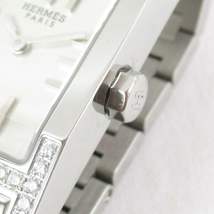 楽天市場】【中古】 エルメス タンデム ダイヤベゼル ウォッチ 腕時計  