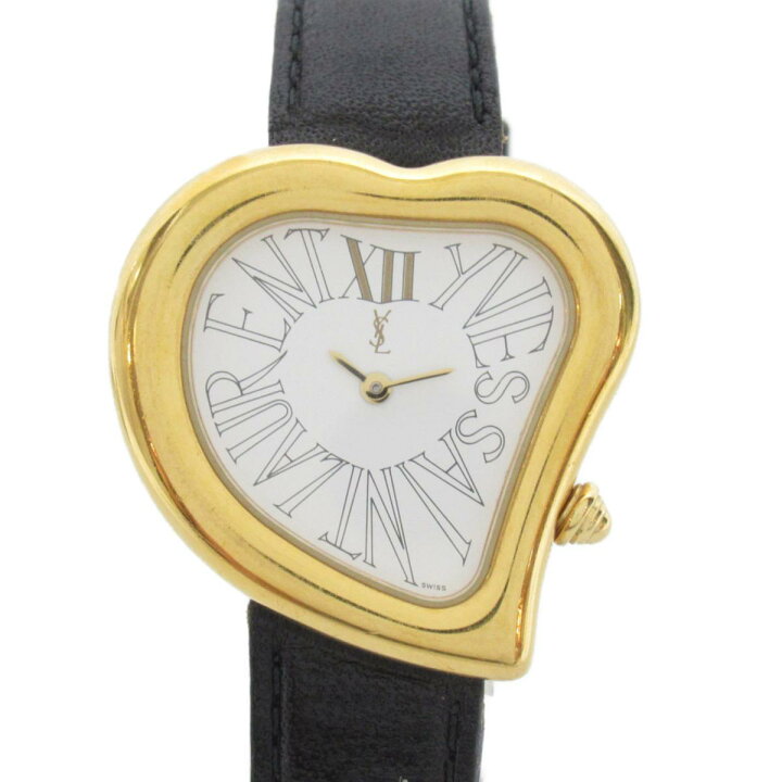 楽天市場】【中古】イブ・サンローラン ハートモチーフ ウォッチ  
