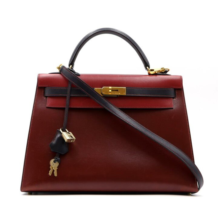 楽天市場】【中古】エルメス ケリー32 外縫い 2way ハンドバッグ  