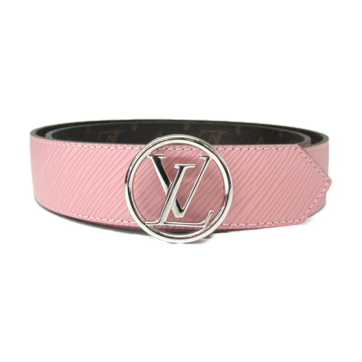 LOUIS VUITTON ルイヴィトン ベルト モノグラム ピンク LOUIS VUITTON  