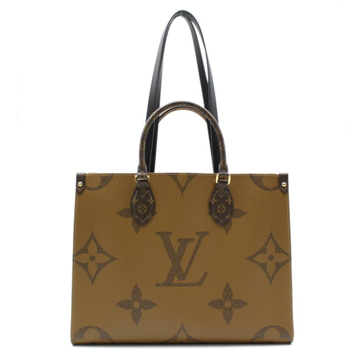 楽天市場】【中古】ルイヴィトン オンザゴーMM 2wayショルダートート  