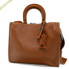 コーチ COACH レディース トートバッグ ローグ レザー がま口ポケット付 2way ワンショルダーバッグ ブラウン F38124 BPL4A | コーチアウトレット コンビニ受取 ブランド