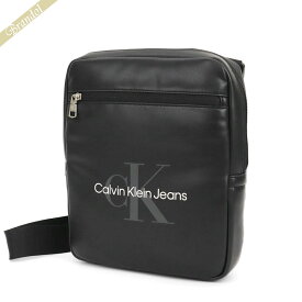 カルバンクライン・ジーンズ Calvin Klein Jeans メンズ ショルダーバッグ 縦型 ブラック K50K510203BDS | コンビニ受取 ブランド
