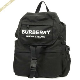 バーバリー BURBERRY メンズ リュックサック ロゴ バックパック ブラック 8021273 | ブランド