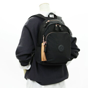 キプリング Kipling レディース リュックサック DELIA デリア ミニリュック ブラック I424053H | コンビニ受取 ブランド
