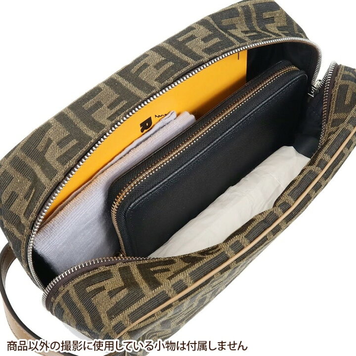 楽天市場】フェンディ FENDI メンズ セカンドバッグ FFロゴ ズッカ柄 