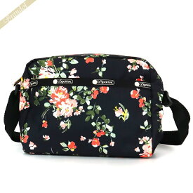 レスポートサック LeSportsac レディース ショルダーバッグ MINI CROSSBODY フラワー 花柄 ブラック系 2434 F632 | コンビニ受取 ブランド