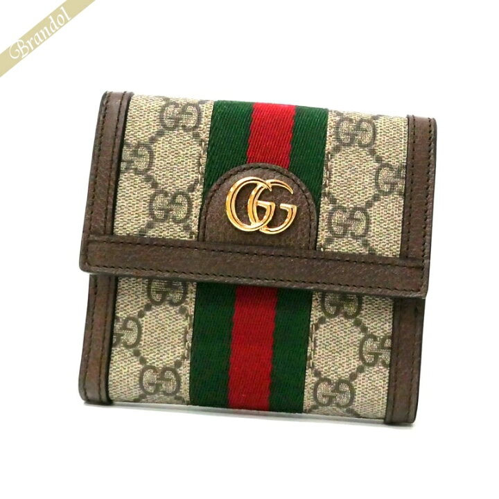 楽天市場】グッチ GUCCI 財布 レディース 二つ折り財布 オフィディア 