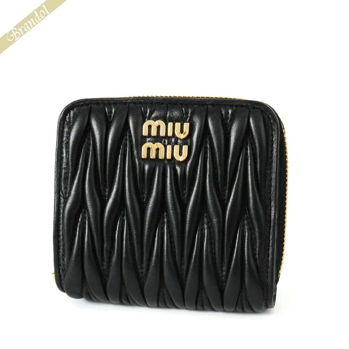楽天市場】ミュウミュウ MIU MIU 財布 レディース 二つ折り財布 