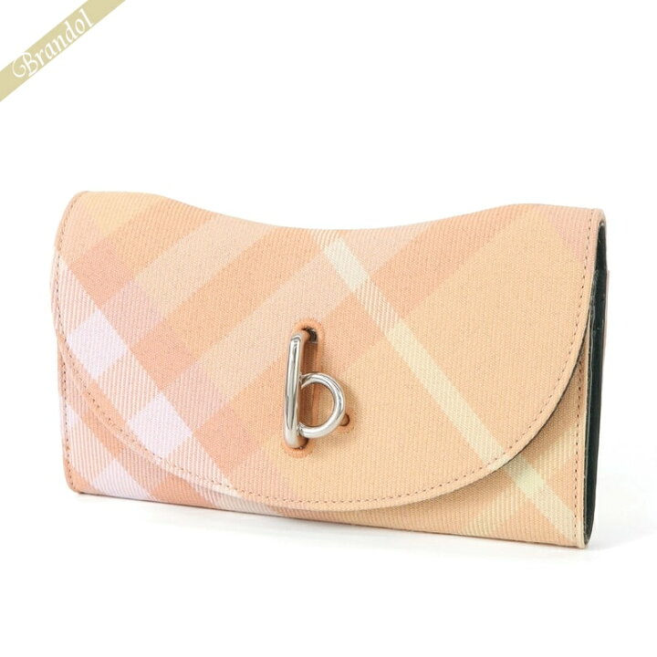 楽天市場】バーバリー BURBERRY 財布 レディース 長財布 チェック柄 