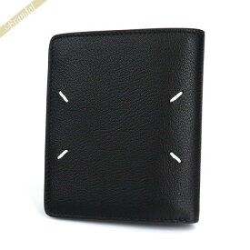 メゾンマルジェラ Maison Margiela 財布 メンズ・レディース 二つ折り財布 ブラック SA1UI0009 P4806 T8013 | ブランド