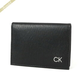 カルバンクライン Calvin Klein メンズ 名刺入れ CKロゴ カードケース ブラック 31CK200002 | コンビニ受取 ブランド