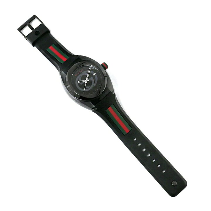 楽天市場】グッチ GUCCI 腕時計 メンズ SYNC グッチシンク 46mm 