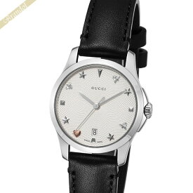 グッチ GUCCI レディース腕時計 Gタイムレス G-Timeless 28mm シルバー×ブラック YA126574 | ブランド