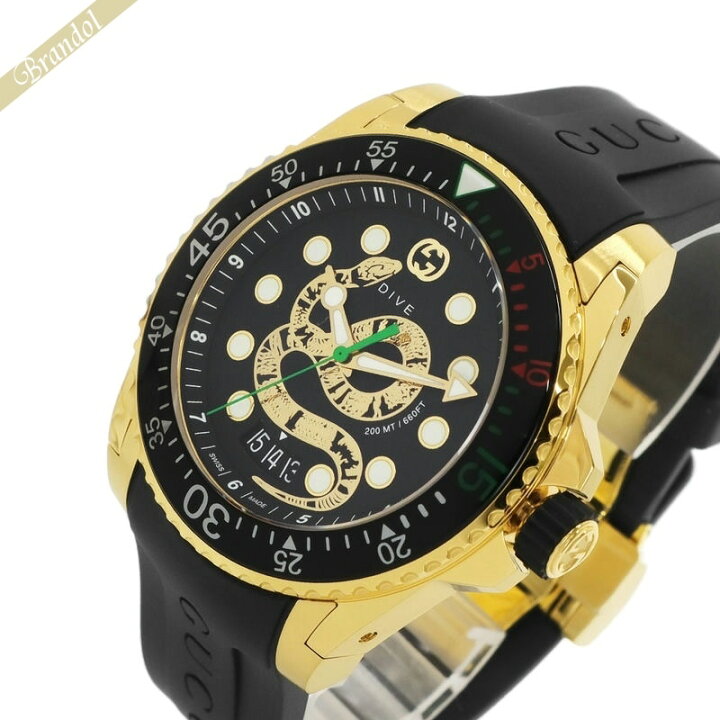 楽天市場】グッチ GUCCI メンズ腕時計 DIVE ダイブ スネークモチーフ 