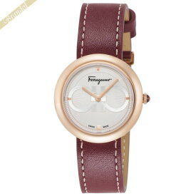 フェラガモ Ferragamo レディース腕時計 CHIC シック 32mm ホワイト×レッド SFMF00221 | ブランド