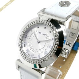 ヴェルサーチ VERSACE レディース腕時計 ヴァニティ 35mm シルバー×ホワイト P5Q99D001S001 | コンビニ受取 ブランド
