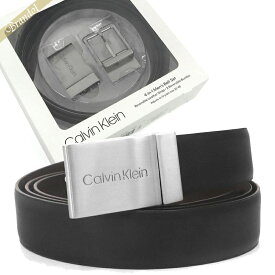 カルバンクライン Calvin Klein メンズ ベルト 本革 交換用バックル付 リバーシブル レザーベルト ブラック×ダークブラウン 11CK020005 | コンビニ受取 ブランド