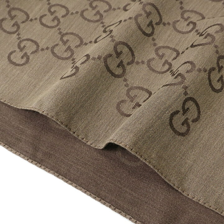 楽天市場】グッチ GUCCI ストール レディース シルク・ウール GG柄  