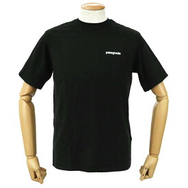 パタゴニア Patagonia メンズ 半袖 Tシャツ ロゴ Sサイズ ブラック 38504 BLACK S | コンビニ受取 ブランド