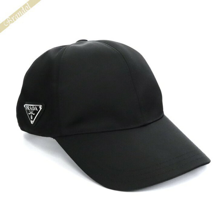 楽天市場】プラダ PRADA メンズ 帽子 サイド 三角ロゴ ベースボール 