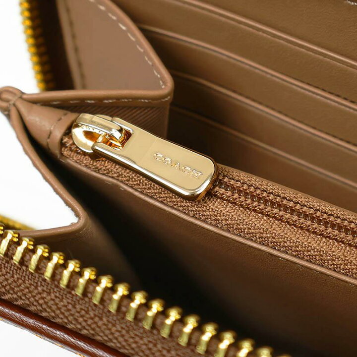 楽天市場】コーチ COACH 財布 レディース 女性 長財布 ラウンド 