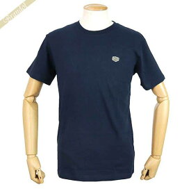 デウス・エクス・マキナ Deus Ex Machina Tシャツ メンズ 半袖 ワンポイント ロゴ ［Sサイズ/Mサイズ/Lサイズ］ ネイビー T-DMF201877 NAVY | コンビニ受取 ブランド