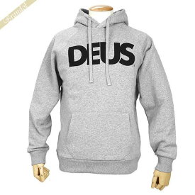 デウス・エクス・マキナ Deus Ex Machina パーカー メンズ ロゴ フーディ ［Sサイズ/Mサイズ/Lサイズ］ グレー DMF88526 GREY MARLE | コンビニ受取 ブランド