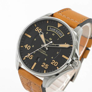 �n�~���g�� HAMILTON �r���v �����Y �J�[�L �A�r�G�[�V���� Day Date Auto 42mm �������� �u���b�N×�L������ H64645531 | �u�����h�y�ő�5000�~�N�[�|�� 2/21 7:59���z