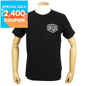 デウス・エクス・マキナ Deus Ex Machina Tシャツ メンズ 半袖 バックロゴ ［Sサイズ/Mサイズ/Lサイズ］ ブラック T-DMW41808C BLACK | コンビニ受取 ブランド【最大2400円クーポン7/9 18:59迄】