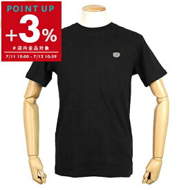 デウス・エクス・マキナ Deus Ex Machina Tシャツ メンズ 半袖 ワンポイント ロゴ ［Sサイズ/Mサイズ/Lサイズ］ ブラック T-DMF201877 BLACK | コンビニ受取 ブランド【ポイント3倍_7/12 10:59迄】