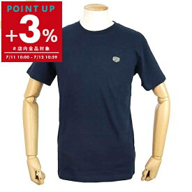 デウス・エクス・マキナ Deus Ex Machina Tシャツ メンズ 半袖 ワンポイント ロゴ ［Sサイズ/Mサイズ/Lサイズ］ ネイビー T-DMF201877 NAVY | コンビニ受取 ブランド【ポイント3倍_7/12 10:59迄】