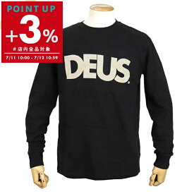 デウス・エクス・マキナ Deus Ex Machina Tシャツ 長袖 メンズ ロゴ ［Sサイズ/Mサイズ/Lサイズ］ ブラック DMF81530 BLACK | コンビニ受取 ブランド【ポイント3倍_7/12 10:59迄】