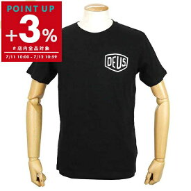 デウス・エクス・マキナ Deus Ex Machina Tシャツ メンズ 半袖 バックロゴ ［Sサイズ/Mサイズ/Lサイズ］ ブラック T-DMW41808C BLACK | コンビニ受取 ブランド【ポイント3倍_7/12 10:59迄】