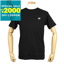 デウス・エクス・マキナ Deus Ex Machina Tシャツ メンズ 半袖 ワンポイント ロゴ ［Sサイズ/Mサイズ/Lサイズ］ ブラック T-DMF201877 BLACK | コンビニ受取 ブランド【最大2000円クーポン7/17 23:59迄】