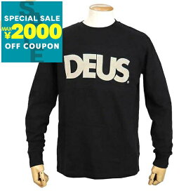 デウス・エクス・マキナ Deus Ex Machina Tシャツ 長袖 メンズ ロゴ ［Sサイズ/Mサイズ/Lサイズ］ ブラック DMF81530 BLACK | コンビニ受取 ブランド【最大2000円クーポン7/17 23:59迄】