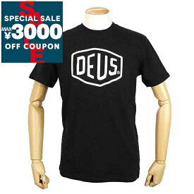 デウス・エクス・マキナ Deus Ex Machina Tシャツ メンズ 半袖 ロゴ ［Sサイズ/Mサイズ/Lサイズ］ ブラック T-DMW41808E BLACK | コンビニ受取 ブランド【最大3000円クーポン7/22 23:59迄】
