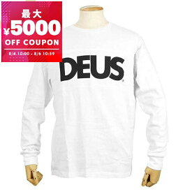 デウス・エクス・マキナ Deus Ex Machina Tシャツ 長袖 メンズ ロゴ ［Sサイズ/Mサイズ/Lサイズ］ ホワイト DMF81530 WHITE | コンビニ受取 ブランド【最大5000円クーポン8/6 10:59迄】
