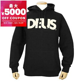 デウス・エクス・マキナ Deus Ex Machina パーカー メンズ ロゴ フーディ ［Sサイズ/Mサイズ/Lサイズ］ ブラック DMF88526 BLACK | コンビニ受取 ブランド【最大5000円クーポン8/6 10:59迄】