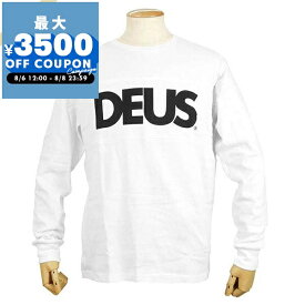 デウス・エクス・マキナ Deus Ex Machina Tシャツ 長袖 メンズ ロゴ ［Sサイズ/Mサイズ/Lサイズ］ ホワイト DMF81530 WHITE | コンビニ受取 ブランド【最大3500円クーポン8/8 23:59迄】