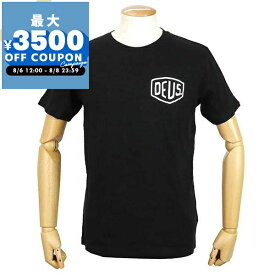 デウス・エクス・マキナ Deus Ex Machina Tシャツ メンズ 半袖 バックロゴ ［Sサイズ/Mサイズ/Lサイズ］ ブラック T-DMW41808C BLACK | コンビニ受取 ブランド【最大3500円クーポン8/8 23:59迄】