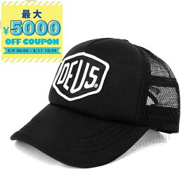 デウスエクスマキナ Deus Ex Machina 帽子 メンズ Baylands Trucker ロゴ メッシュ キャップ ブラック DMS07875 BLACK/WHITE | コンビニ受取 ブランド【最大5000円クーポン8/11 10:59迄】