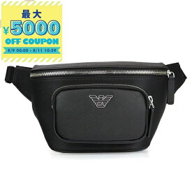 エンポリオアルマーニ EMPORIO ARMANI ボディバッグ メンズ ロゴ ウェストバッグ ブラック Y4O238 Y138E 81072 | コンビニ受取 ブランド【最大5000円クーポン8/11 10:59迄】