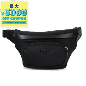 エンポリオアルマーニ EMPORIO ARMANI ボディバッグ メンズ ロゴ ウェストバッグ ブラック Y4O238 Y217J 80001 | コンビニ受取 ブランド【最大5000円クーポン8/11 10:59迄】