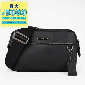 コーチ COACH ショルダーバッグ メンズ レディース レザー グラハム クロスボディ ブラック C4148 QB/BK | コンビニ受取 ブランド【最大5000円クーポン8/11 10:59迄】